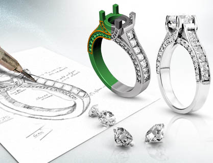 Custom Jewelry Design | Fernbaugh's Jewelers